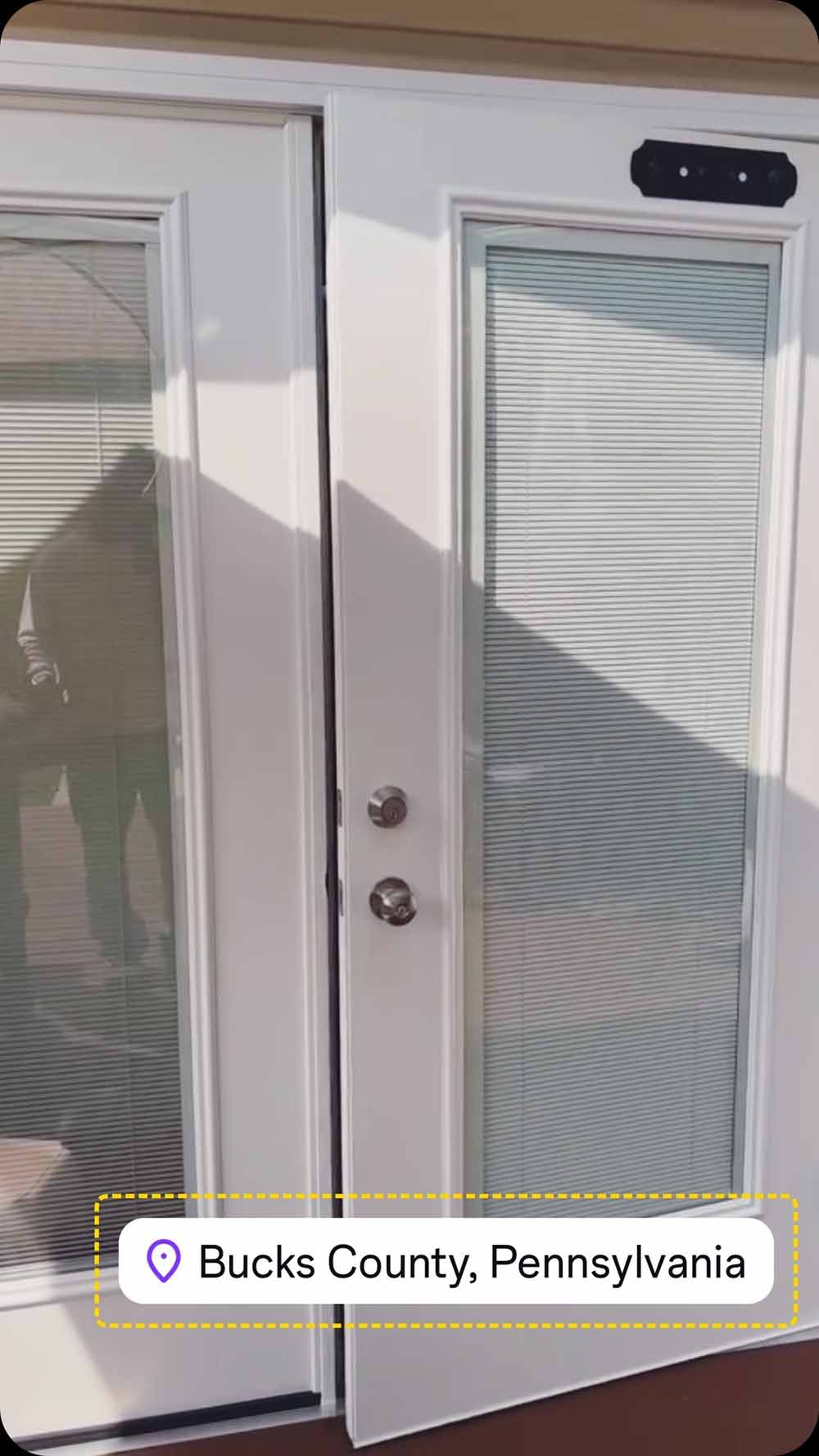 Exterior door installation